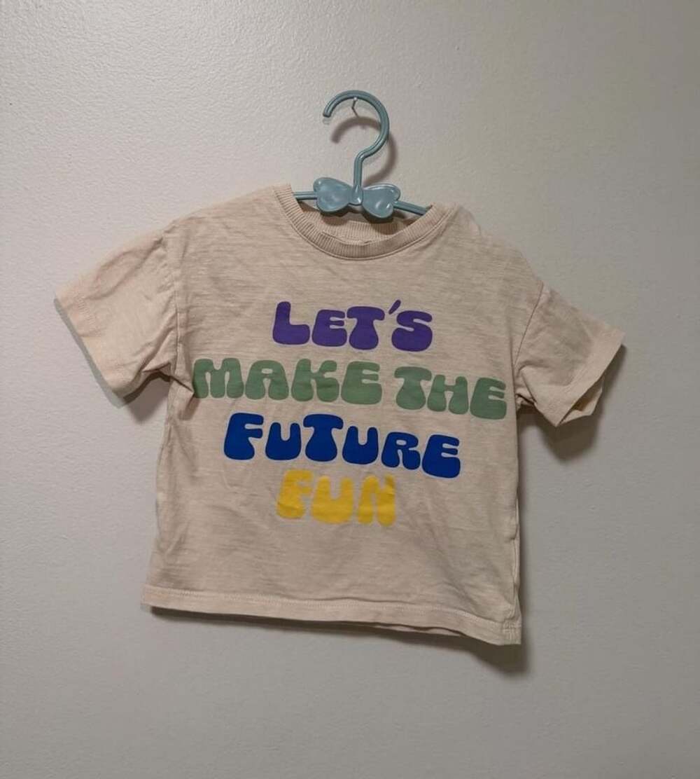 H&M Let's Make The Future Fun Graphic T-Shirt